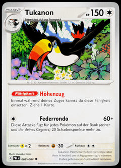 Toucannon 068/084 German - original scanned front