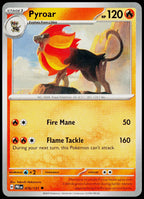 Pyroar 016/131 English - original scanned front