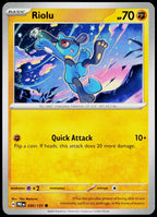 Riolu 050/131 English - original scanned front