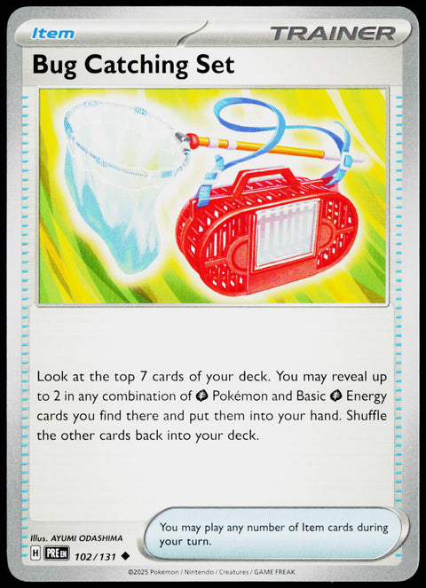 Bug Catching Set 102/131 English - original scanned front