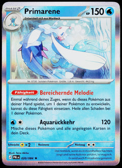 Primarina 020/084 Holo German - original scanned front