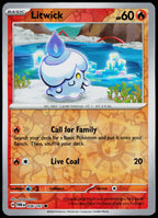 Litwick 036/167 Reverse Holo English - original scanned front
