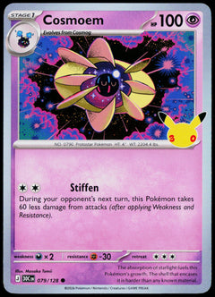 Cosmoem 079/128 Holo English - original scanned front