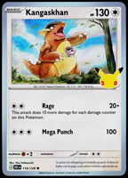 Kangaskhan 114/128 Holo English - original scanned front