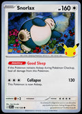 Snorlax 119/128 Holo English - original scanned front