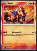 Entei 025/217 Holo German - original scanned front