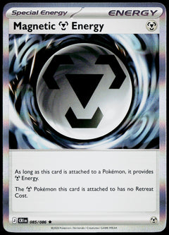 Magnetic Metal Energy 085/086 Holo English - original scanned front