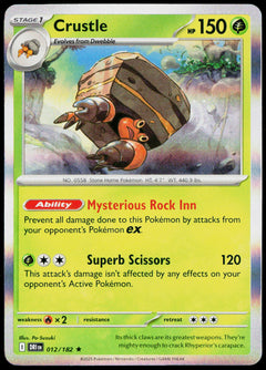 Crustle 012/182 Holo English - original scanned front