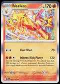 Blaziken 042/182 Holo English - original scanned front