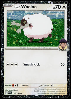 Hop's Wooloo 135/159 Holo English - original scanned front
