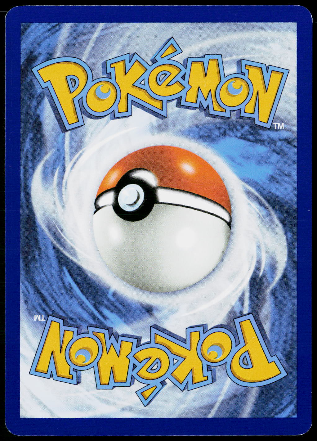 Vaporeon 134/165 Holo English - original scanned back
