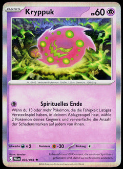 Spiritomb 035/084 Holo German - original scanned front
