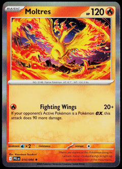 Moltres 014/094 Holo English - original scanned front