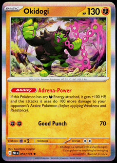 Okidogi 057/131 Holo English - original scanned front