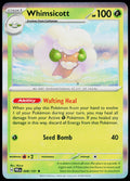 Whimsicott 015/162 Holo English - original scanned front