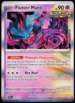Flutter Mane 078/162 Holo English - original scanned front