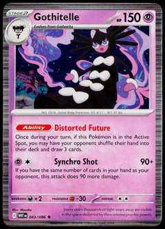 Gothitelle 043/086 Holo English - original scanned front