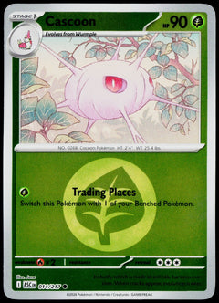 Cascoon 014/217 Energy Symbol Reverse Holo EN - original scanned front