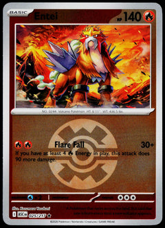 Entei 025/217 Quick Ball Reverse Holo EN - original scanned front