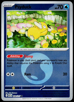 Psyduck 039/217 Energy Symbol Reverse Holo EN - original scanned front