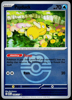 Psyduck 039/217 Love Ball Reverse Holo EN - original scanned front