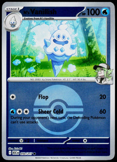 N's Vanillish 050/217 Poké Ball Reverse Holo EN - original scanned front