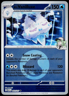 N's Vanilluxe 051/217 Energy Symbol Reverse Holo EN - original scanned front
