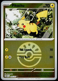 Pikachu 055/217 Friend Ball Reverse Holo EN - original scanned front