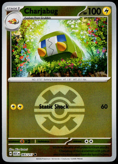 Charjabug 065/217 Quick Ball Reverse Holo EN - original scanned front