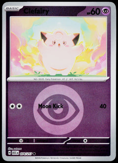 Clefairy 074/217 Energy Symbol Reverse Holo EN - original scanned front