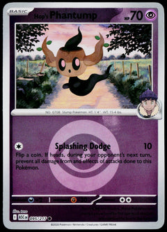 Hop's Phantump 095/217 Energy Symbol Reverse Holo EN - original scanned front