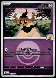 Hop's Phantump 095/217 Poké Ball Reverse Holo EN - original scanned front