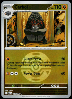 Carkol 119/217 Dusk Ball Reverse Holo EN - original scanned front
