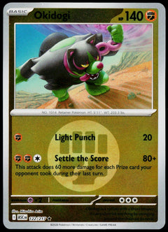 Okidogi 122/217 Energy Symbol Reverse Holo EN - original scanned front
