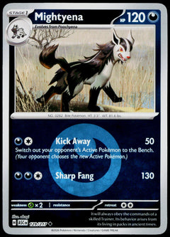 Mightyena 129/217 Energy Symbol Reverse Holo EN - original scanned front