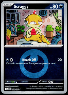 Scraggy 134/217 Energy Symbol Reverse Holo EN - original scanned front