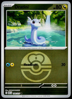 Dratini 150/217 Love Ball Reverse Holo EN - original scanned front
