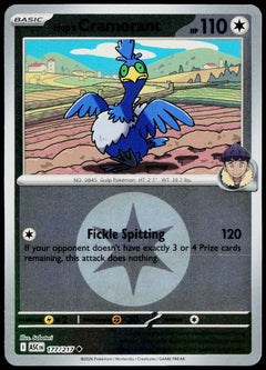 Hop's Cramorant 177/217 Energy Symbol Reverse Holo EN - original scanned front