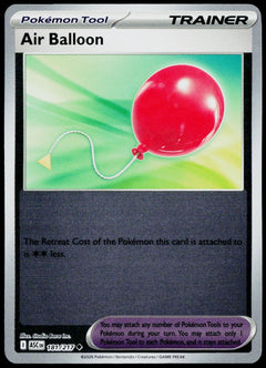 Air Balloon 181/217  Reverse Holo EN - original scanned front