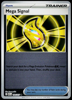 Mega Signal 193/217  Reverse Holo EN - original scanned front