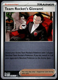 Team Rocket's Giovanni 204/217  Reverse Holo EN - original scanned front