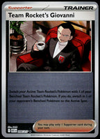 Team Rocket's Giovanni 204/217  Reverse Holo EN - original scanned front