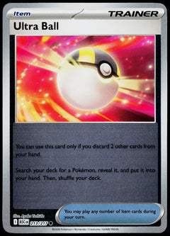 Ultra Ball 213/217  Reverse Holo EN - original scanned front