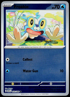 Froakie 020/086  Reverse Holo EN - original scanned front