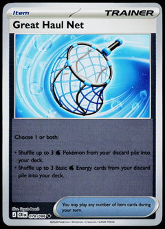 Great Haul Net 078/086  Reverse Holo EN - original scanned front