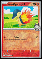 Ethan's Cyndaquil 032/182  Reverse Holo EN - original scanned front