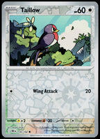 Taillow 156/182  Reverse Holo EN - original scanned front