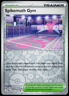 Spikemuth Gym 169/182  Reverse Holo EN - original scanned front
