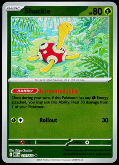 Shuckle 011/132  Reverse Holo EN - original scanned front