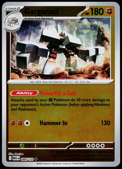 Garganacl 084/132  Reverse Holo EN - original scanned front